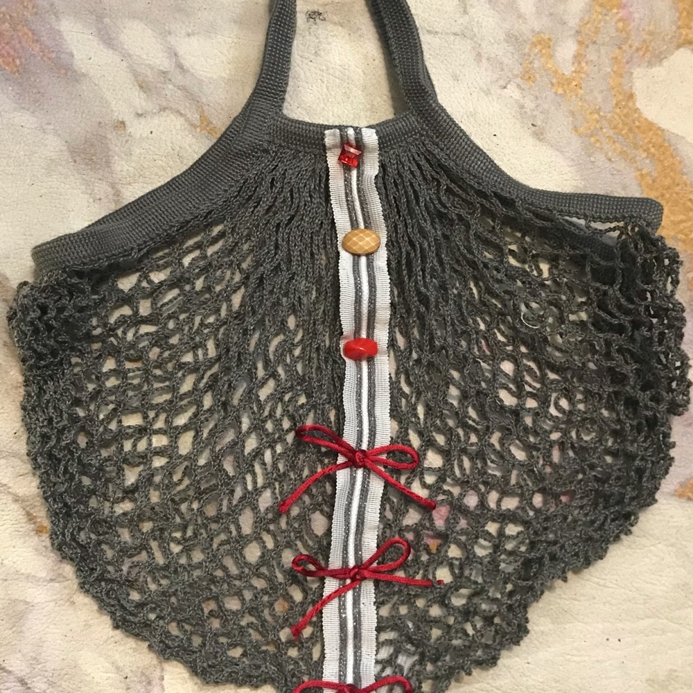 Original, Unique Handmade Mesh Bag